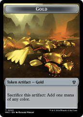 Gold // Kobolds of Kher Keep Double-Sided Token [Murders at Karlov Manor Commander Tokens] | Sanctuary Gaming