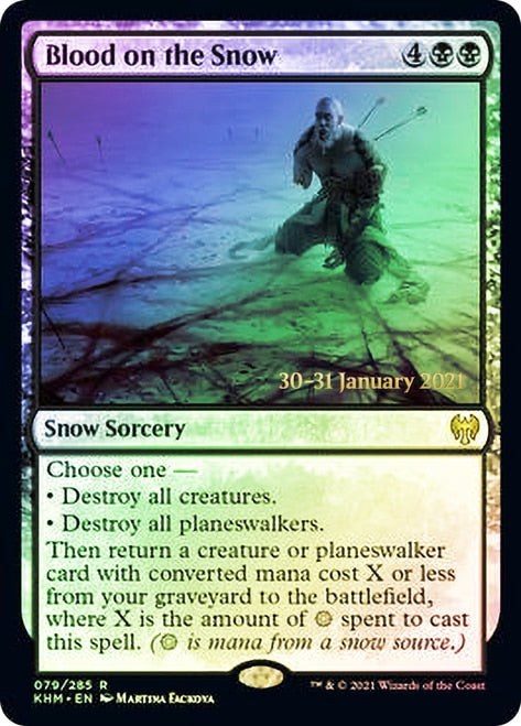 Blood on the Snow  [Kaldheim Prerelease Promos] | Sanctuary Gaming