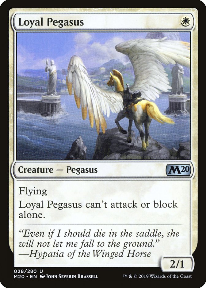 Loyal Pegasus [Core Set 2020] | Sanctuary Gaming