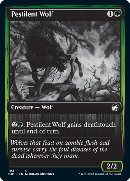 Pestilent Wolf [Innistrad: Double Feature] | Sanctuary Gaming