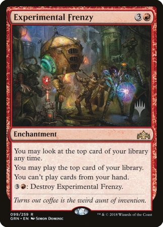 Experimental Frenzy [Guilds of Ravnica Promos] | Sanctuary Gaming