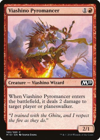 Viashino Pyromancer [Core Set 2019] | Sanctuary Gaming