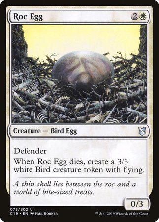 Roc Egg [Commander 2019] | Sanctuary Gaming