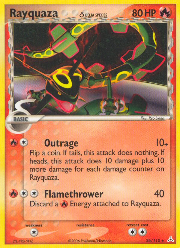 Rayquaza (26/110) (Delta Species) [EX: Holon Phantoms] | Sanctuary Gaming