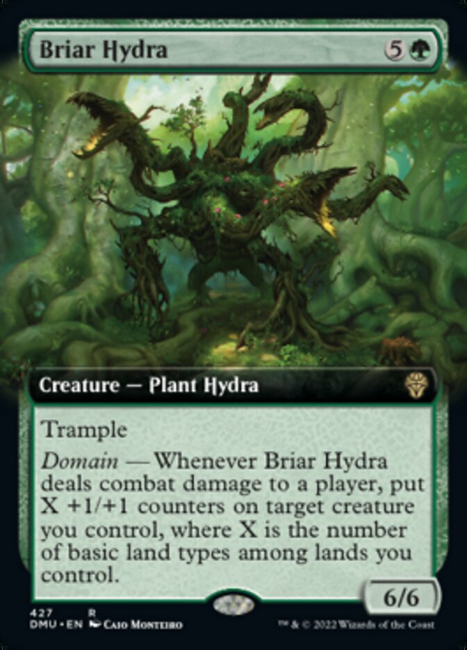 Briar Hydra (Extended Art) [Dominaria United] | Sanctuary Gaming
