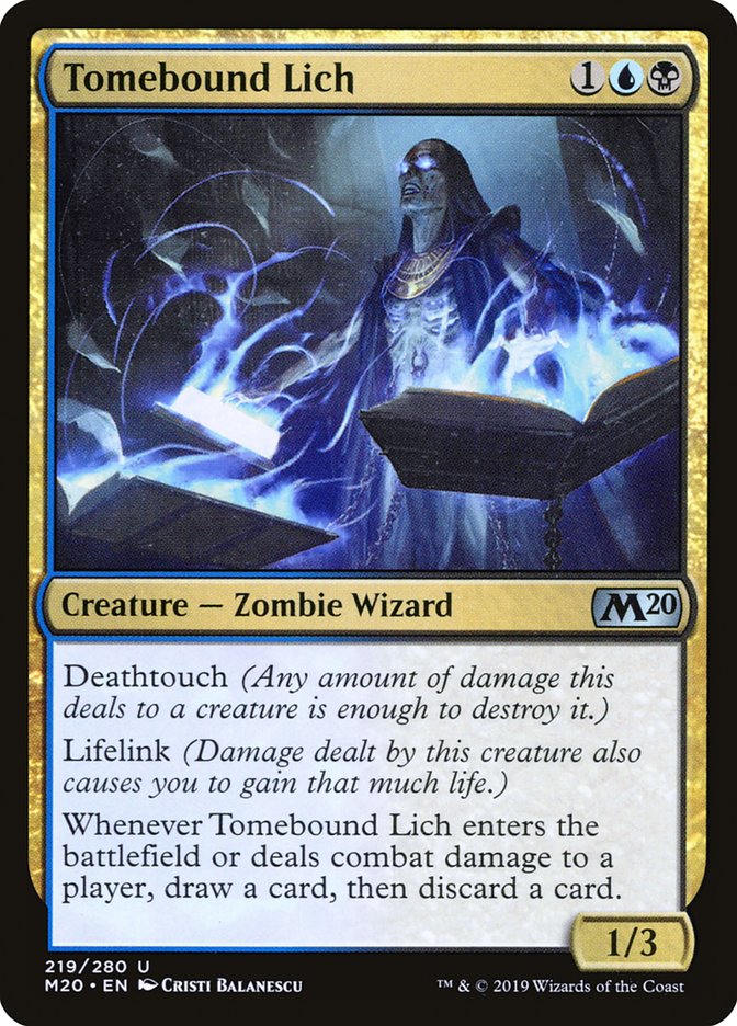 Tomebound Lich [Core Set 2020] | Sanctuary Gaming