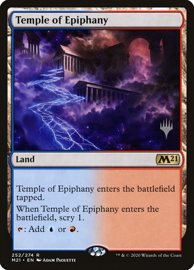 Temple of Epiphany (Promo Pack) [Core Set 2021 Promos] | Sanctuary Gaming