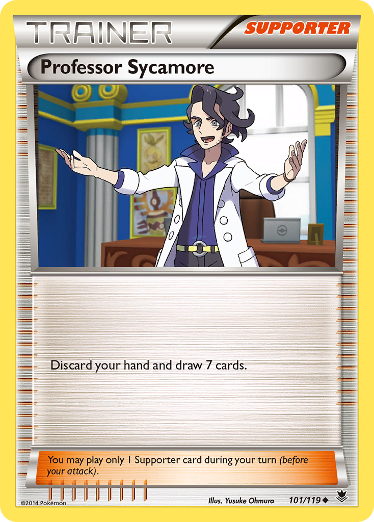 Professor Sycamore (101/119) [XY: Phantom Forces] | Sanctuary Gaming