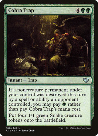 Cobra Trap [Commander 2015] | Sanctuary Gaming