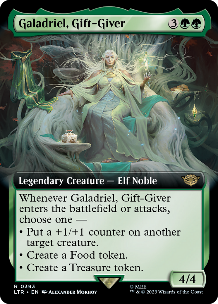 Galadriel, Gift-Giver (Extended Art) [The Lord of the Rings: Tales of Middle-Earth] | Sanctuary Gaming