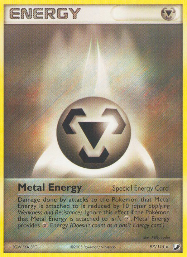 Metal Energy (97/115) [EX: Unseen Forces] | Sanctuary Gaming