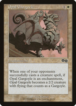 Opal Gargoyle [Urza's Saga] | Sanctuary Gaming