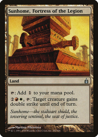 Sunhome, Fortress of the Legion [Ravnica: City of Guilds] | Sanctuary Gaming