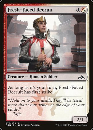 Fresh-Faced Recruit [Guilds of Ravnica] | Sanctuary Gaming