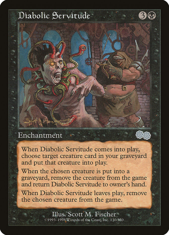 Diabolic Servitude [Urza's Saga] | Sanctuary Gaming