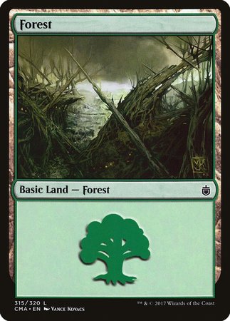Forest (315) [Commander Anthology] | Sanctuary Gaming
