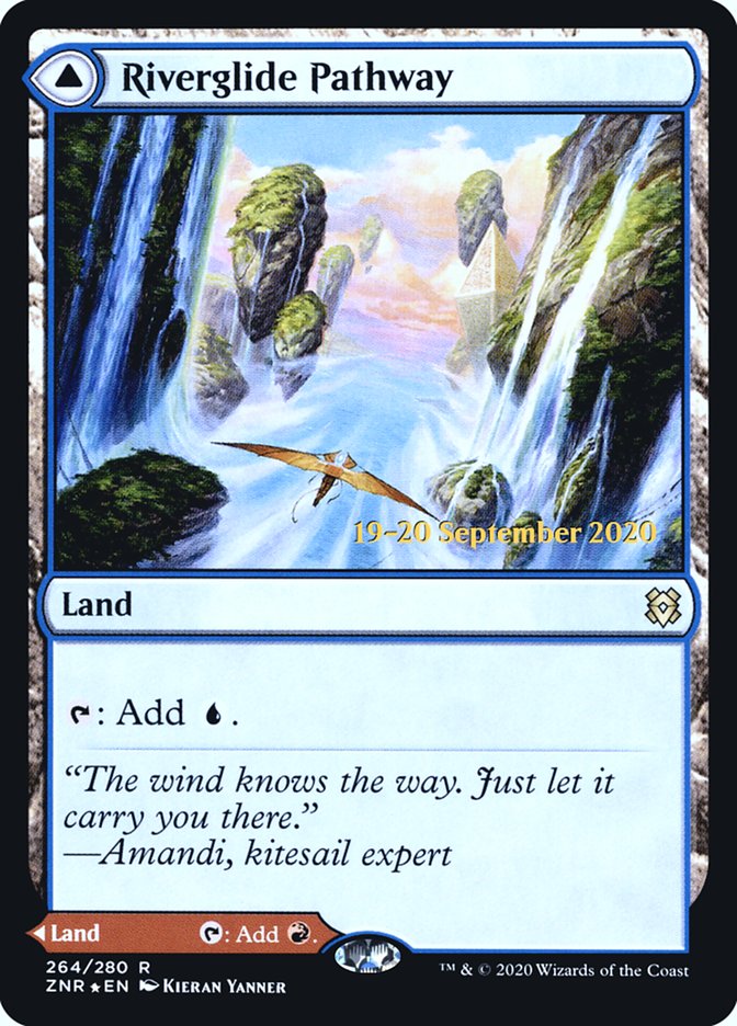 Riverglide Pathway // Lavaglide Pathway  [Zendikar Rising Prerelease Promos] | Sanctuary Gaming