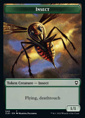 Spider // Insect Double-sided Token [Commander Legends: Battle for Baldur's Gate Tokens] | Sanctuary Gaming