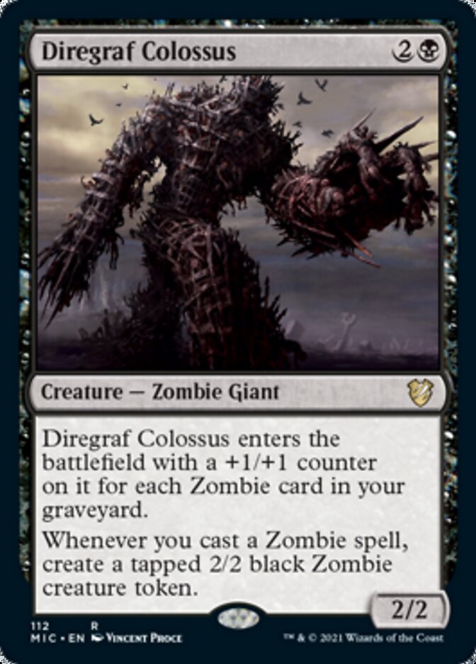 Diregraf Colossus [Innistrad: Midnight Hunt Commander] | Sanctuary Gaming