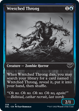 Wretched Throng [Innistrad: Double Feature] | Sanctuary Gaming