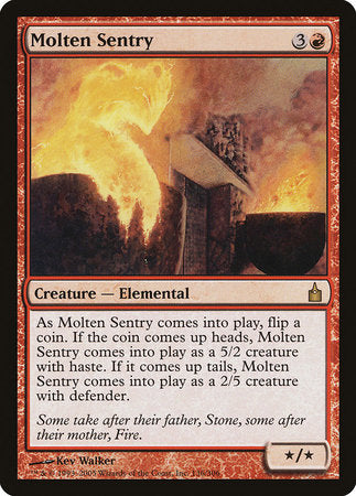 Molten Sentry [Ravnica: City of Guilds] | Sanctuary Gaming