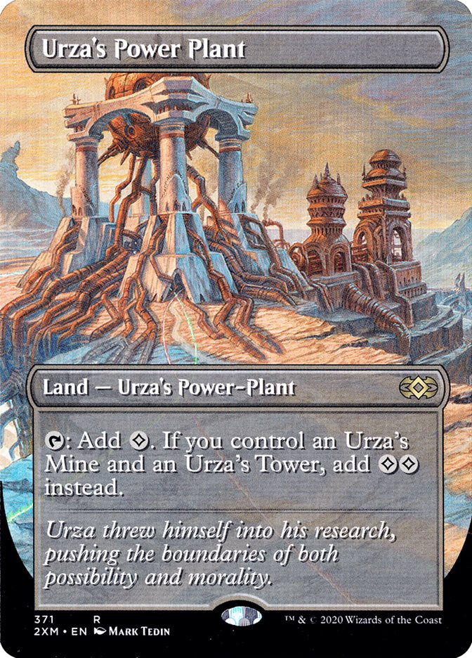 Urza's Power Plant (Borderless) [Double Masters] | Sanctuary Gaming
