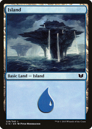 Island (329) [Commander 2015] | Sanctuary Gaming