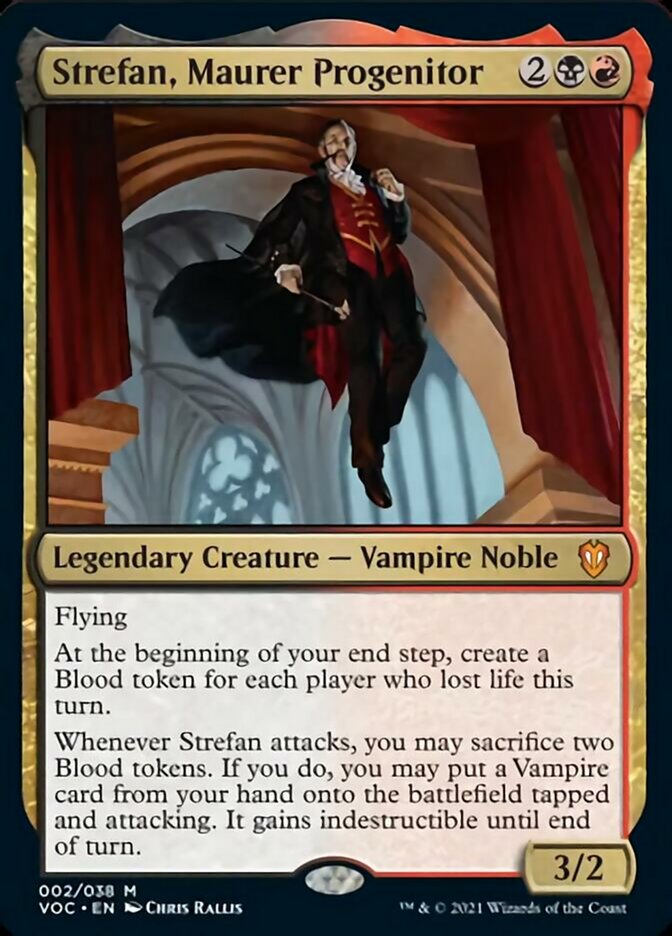 Strefan, Maurer Progenitor [Innistrad: Crimson Vow Commander] | Sanctuary Gaming