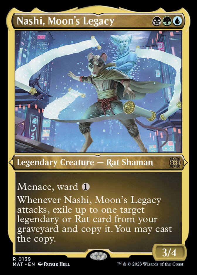 Nashi, Moon's Legacy (Foil Etched) [March of the Machine: The Aftermath] | Sanctuary Gaming
