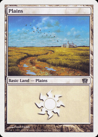 Plains (334) [Eighth Edition] | Sanctuary Gaming