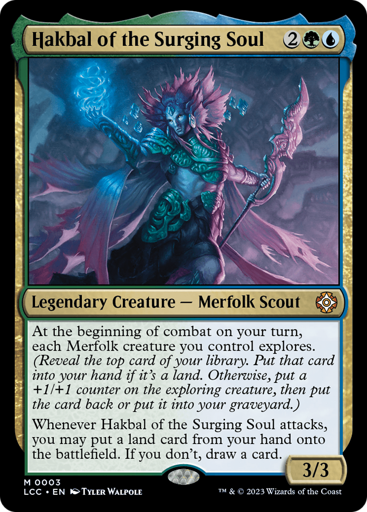 Hakbal of the Surging Soul [The Lost Caverns of Ixalan Commander] | Sanctuary Gaming