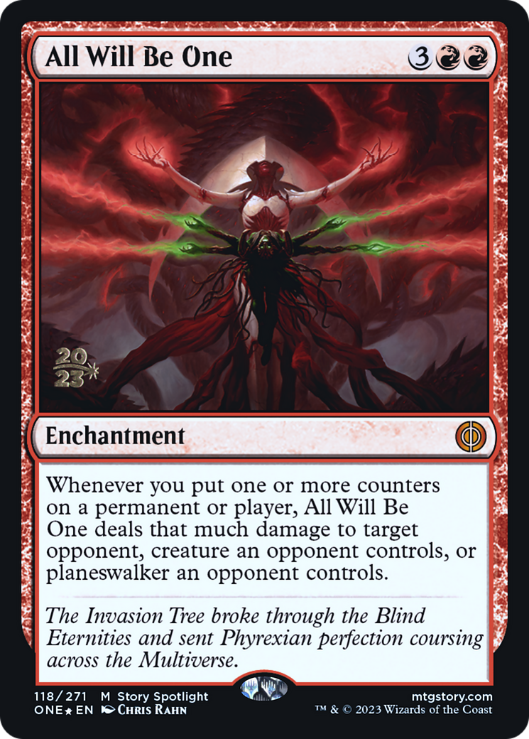 All Will Be One [Phyrexia: All Will Be One Prerelease Promos] | Sanctuary Gaming