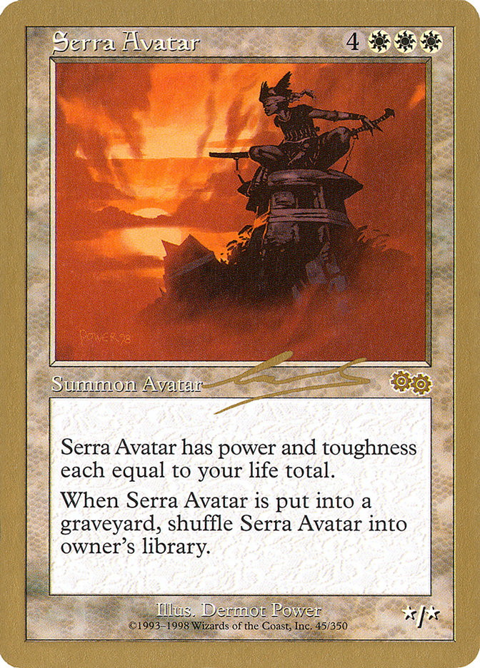 Serra Avatar (Nicolas Labarre) [World Championship Decks 2000] | Sanctuary Gaming
