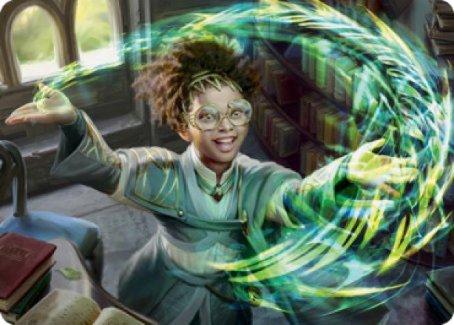 Eureka Moment Art Card [Strixhaven: School of Mages Art Series] | Sanctuary Gaming