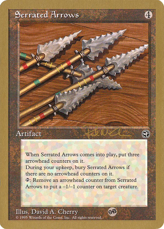 Serrated Arrows (Paul McCabe) (SB) [World Championship Decks 1997] | Sanctuary Gaming