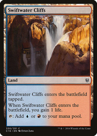 Swiftwater Cliffs [Commander 2016] | Sanctuary Gaming