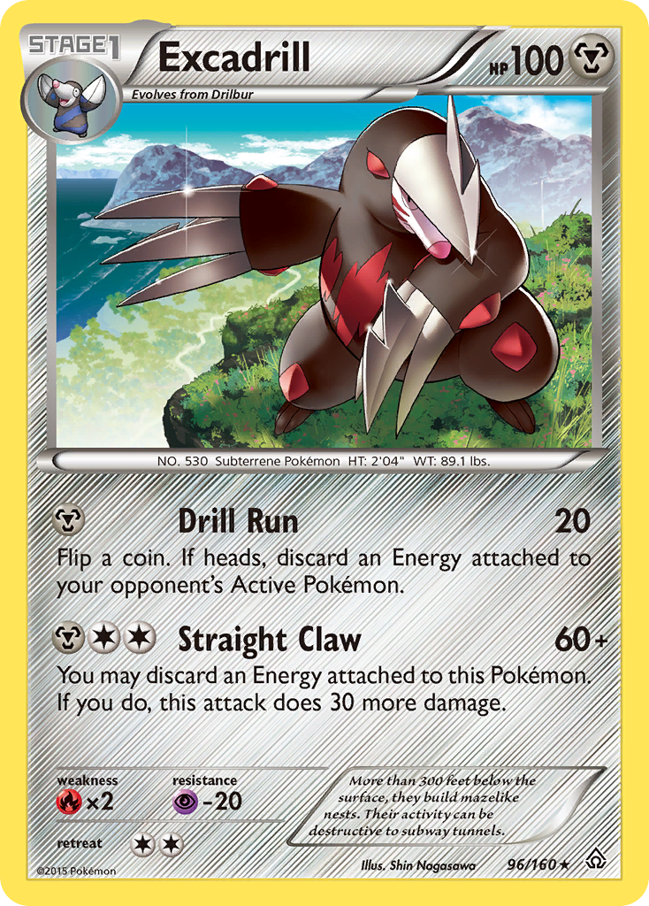 Excadrill (96/160) [XY: Primal Clash] | Sanctuary Gaming