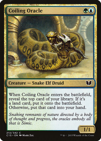 Coiling Oracle [Commander 2015] | Sanctuary Gaming