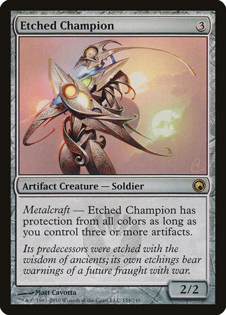 Etched Champion [Scars of Mirrodin] | Sanctuary Gaming