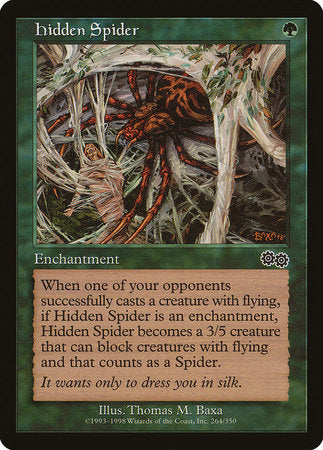 Hidden Spider [Urza's Saga] | Sanctuary Gaming