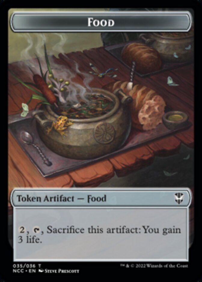 Food // Citizen Double-sided Token [Streets of New Capenna Commander Tokens] | Sanctuary Gaming