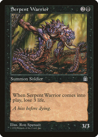 Serpent Warrior [Stronghold] | Sanctuary Gaming