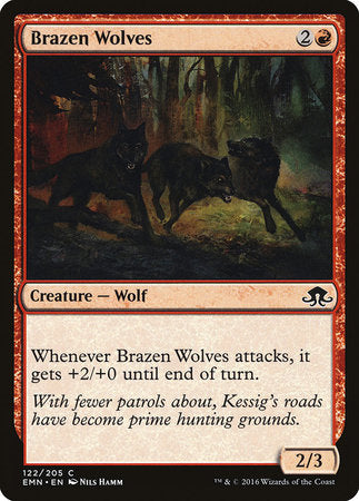 Brazen Wolves [Eldritch Moon] | Sanctuary Gaming
