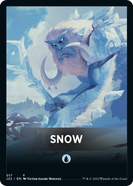 Snow Theme Card [Jumpstart 2022 Front Cards] | Sanctuary Gaming