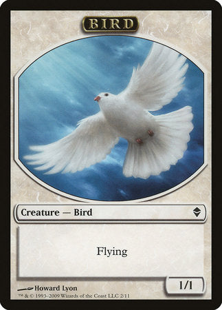 Bird Token [Zendikar Tokens] | Sanctuary Gaming