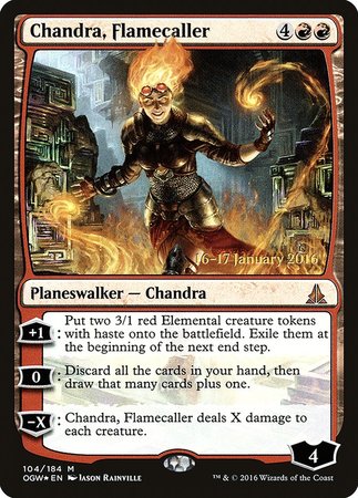 Chandra, Flamecaller [Oath of the Gatewatch Promos] | Sanctuary Gaming