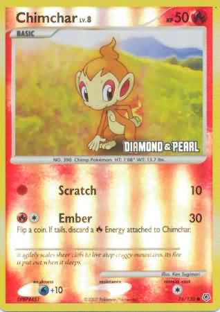 Chimchar (76/130) [Burger King Promos: 2008 Collection] | Sanctuary Gaming