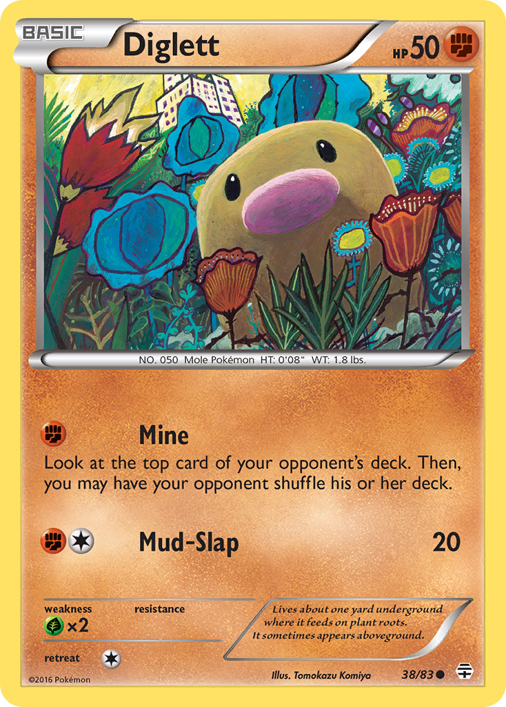 Diglett (38/83) [XY: Generations] | Sanctuary Gaming