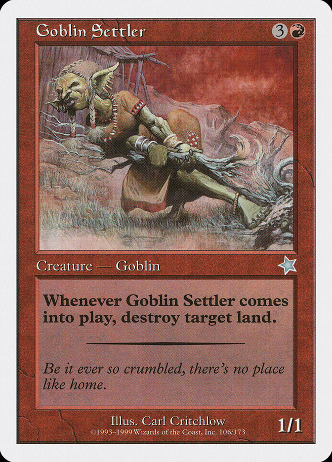 Goblin Settler [Starter 1999] | Sanctuary Gaming