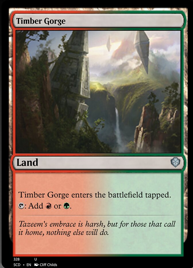 Timber Gorge [Starter Commander Decks] | Sanctuary Gaming